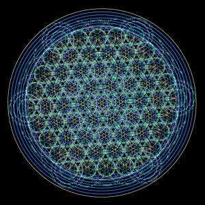 Mandala Sacred Geometry - Rain Flower of Life