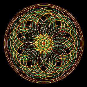 Mandala Sacred Geometry - Love Within