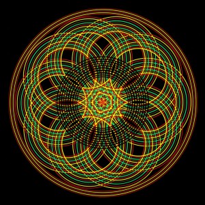 Mandala Sacred Geometry - Love Within