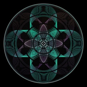 Mandala Sacred Geometry - Prayer of Union  