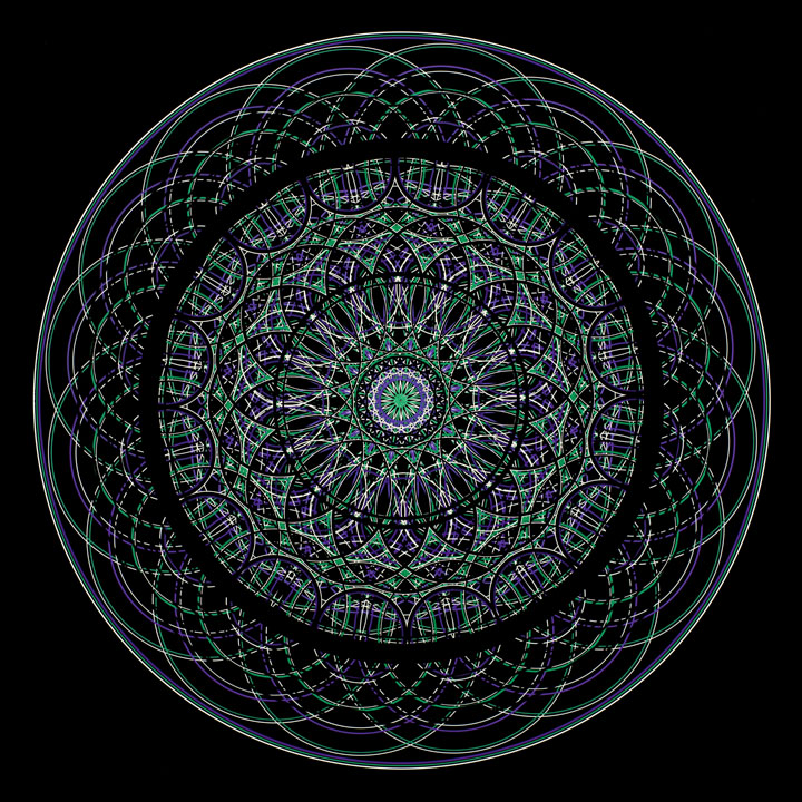 Mandala Sacred Geometry - Harmonic
